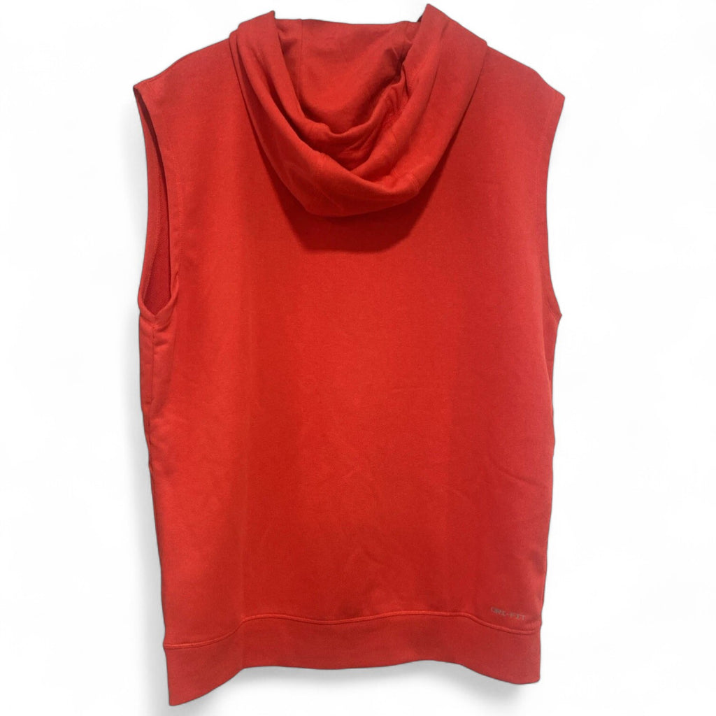 [DQ7946-694] MENS AIR JORDAN SLEEVELESS FLEECE FRENCH TERRY DRI FIT HOODIE