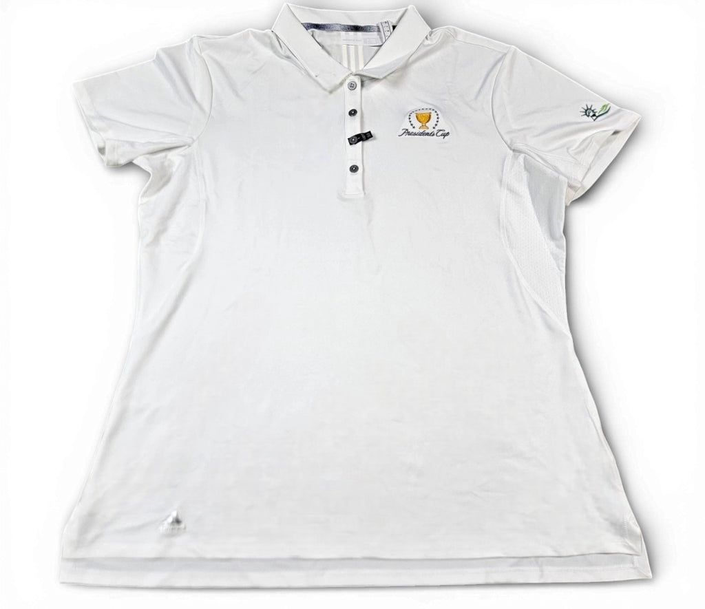 [AF2762] WOMENS ADIDAS GOLF POLO 'PRESIDENTS CUP'