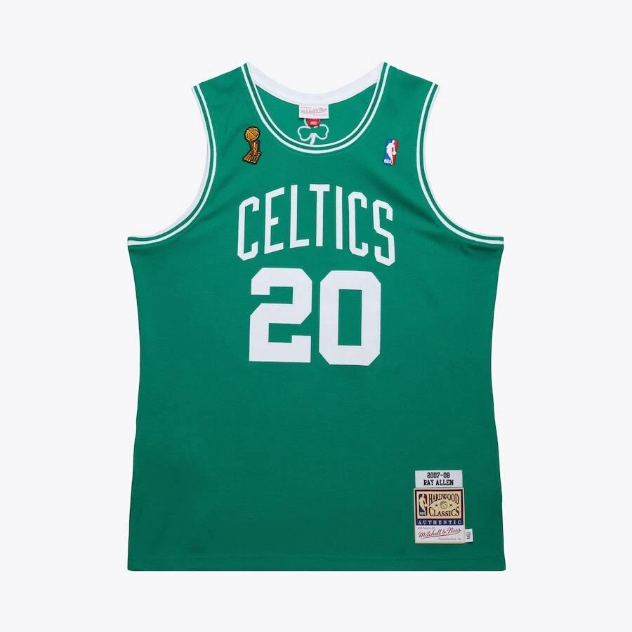 Mens Mitchell & Ness NBA DARK JERSEY CELTICS 2007 RAY ALLEN