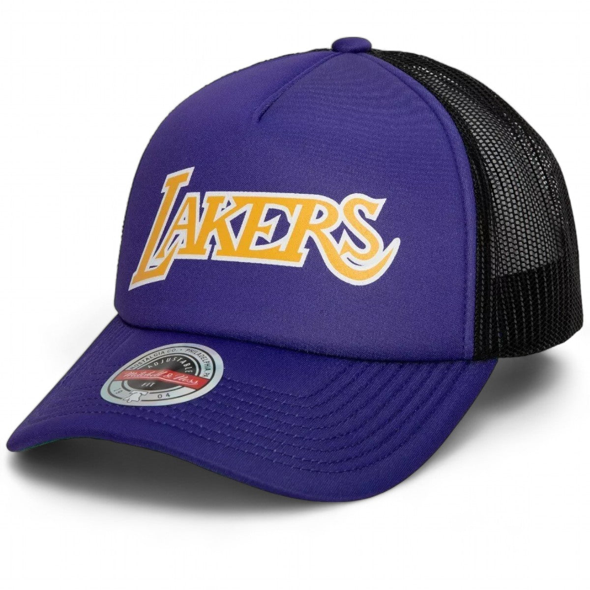 Mens MITCHELL & NESS NBA JERSEY HOOK TRUCKER HWC LAKERS