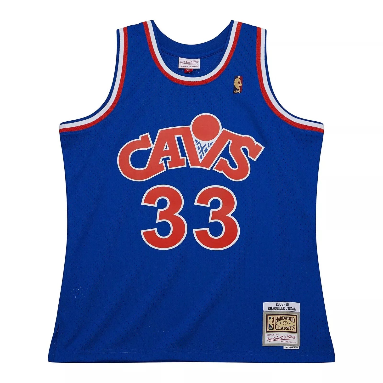 MENS MITCHELL & NESS HWC JERSEY CAVALIERS 2009 SHAQUILLE O'NEAL