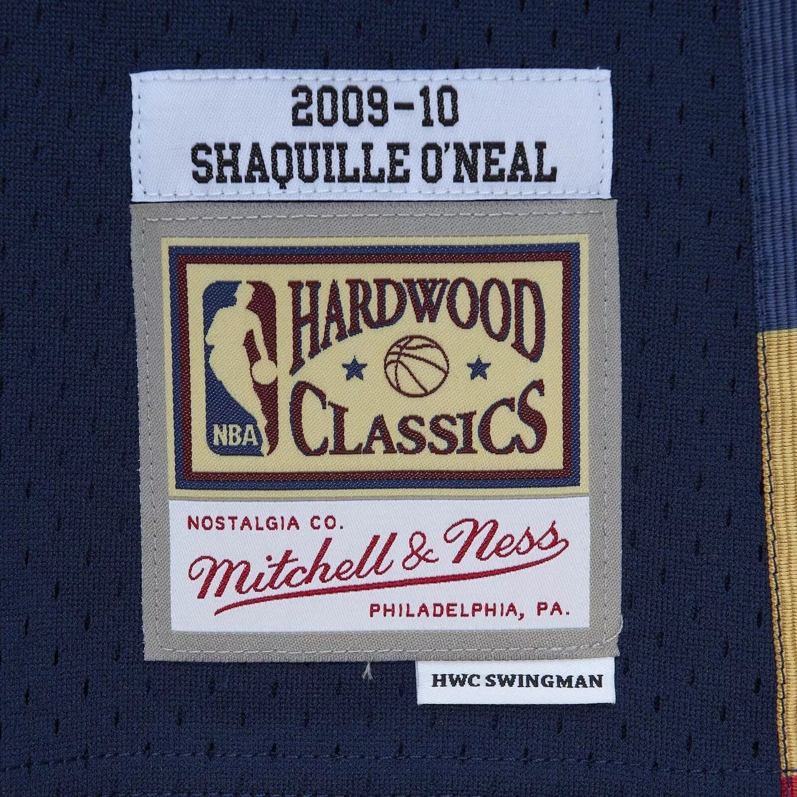 MENS MITCHELL & NESS NBA ALTERNATE JERSEY CAVALIERS 2009 SHAQUILLE O'NEAL
