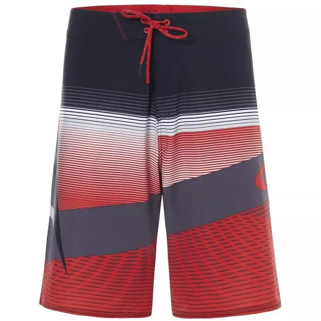 [482363-465] MENS OAKLEY RED LINE SHORTS GNARLY WAVE