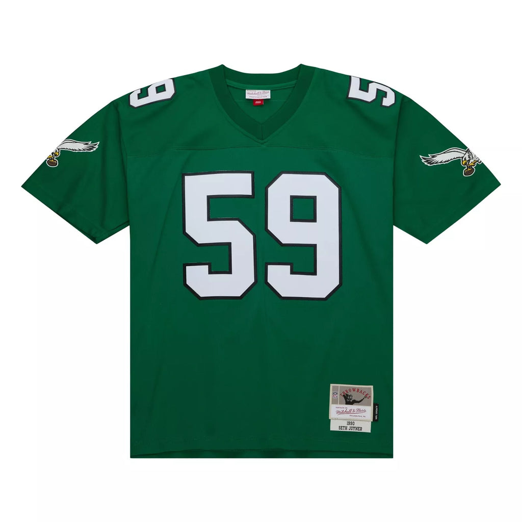 Mens Mitchell & Ness NFL DARK JERSEY EAGLES 1990 SETH JOYNER