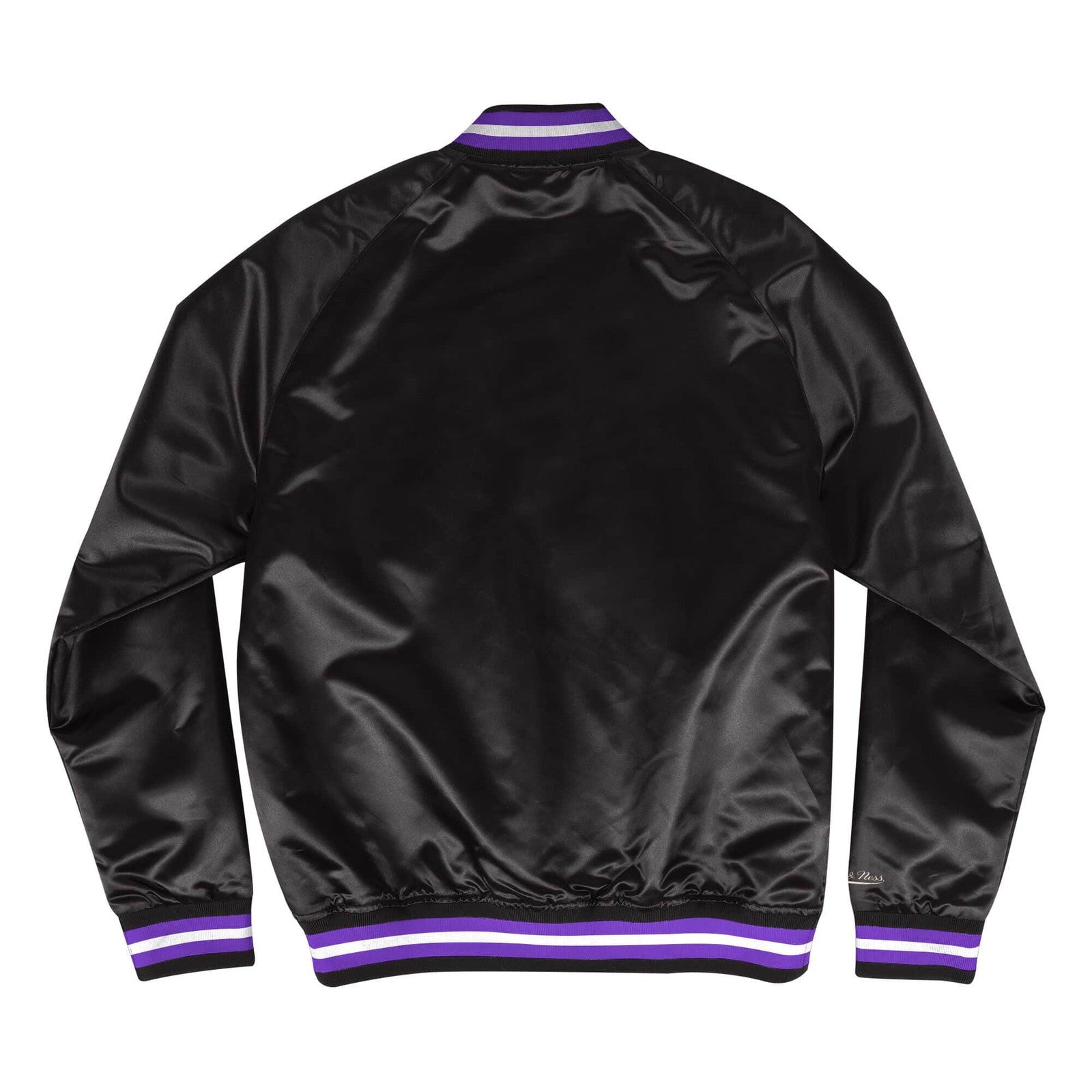 [STJKMG18013-TRABLCK1] MENS MITCHELL & NESS LIGHTWEIGHT SATIN JACKET RAPTORS