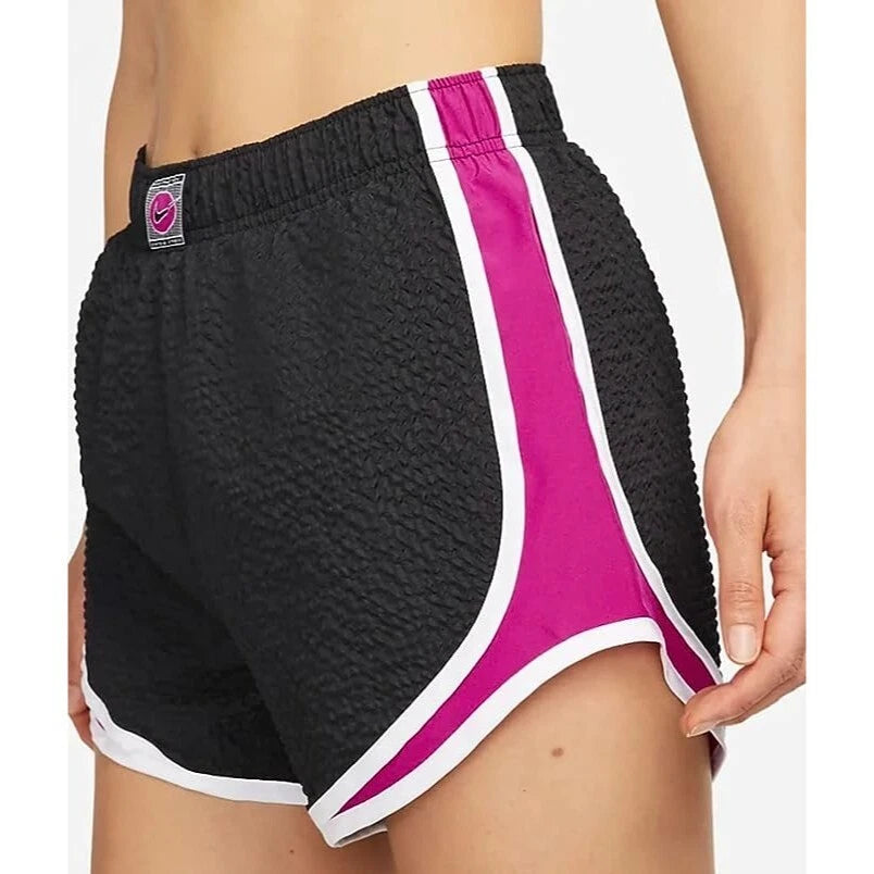 [DM7393-010] WOMENS NIKE ICON CLASH TEXTURED TEMPO RUNNING SHORTS