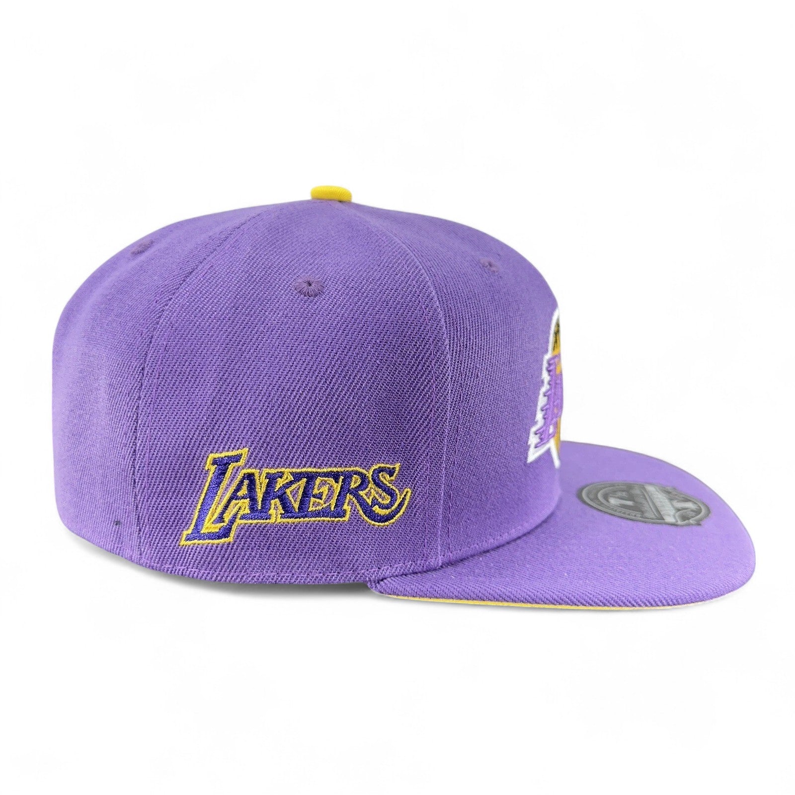 MENS MITCHELL & NESS NBA HYPERTEAM FITTED HWC LAKERS