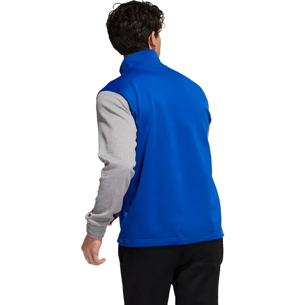 [HI0696] MENS ADIDAS TEAM ISSUE 1/4 ZIP PULLOVER