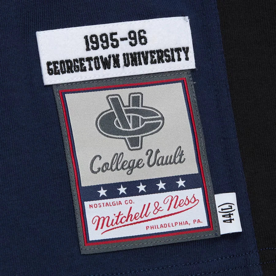 Mens Mitchell & Ness NCAA AUTHENTIC SHOOTING SHIRT GEORGETOWN 1995