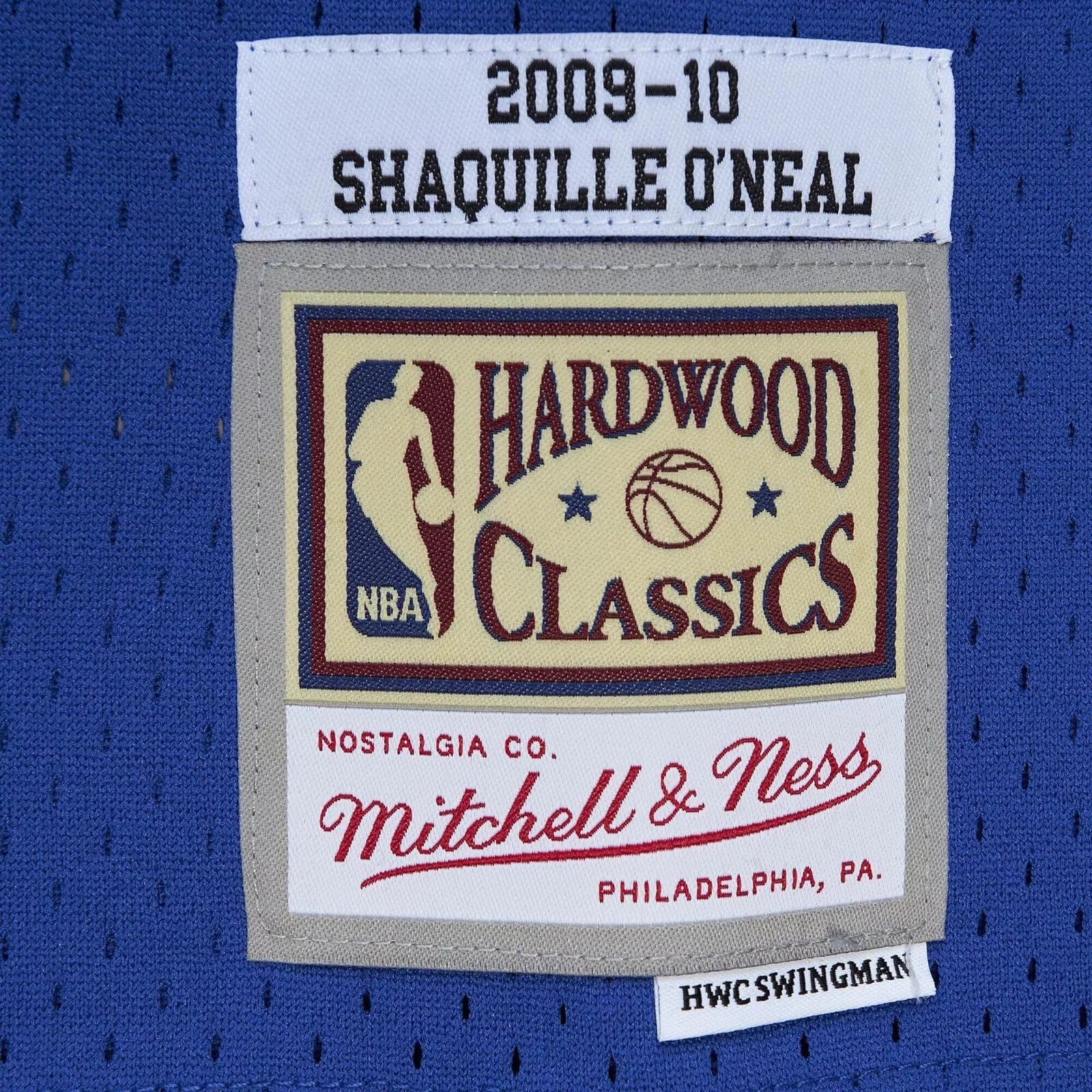 MENS MITCHELL & NESS HWC JERSEY CAVALIERS 2009 SHAQUILLE O'NEAL