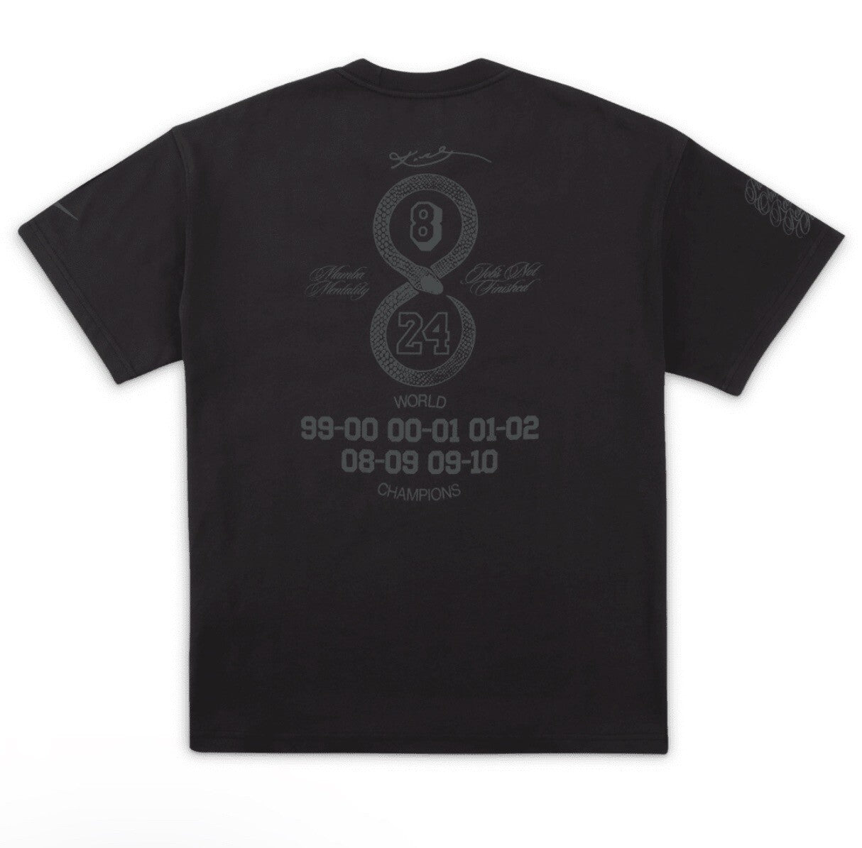 [FV6066-010] MENS NIKE KOBE MAMBA MENTALITY T-SHIRT 'BLACK'