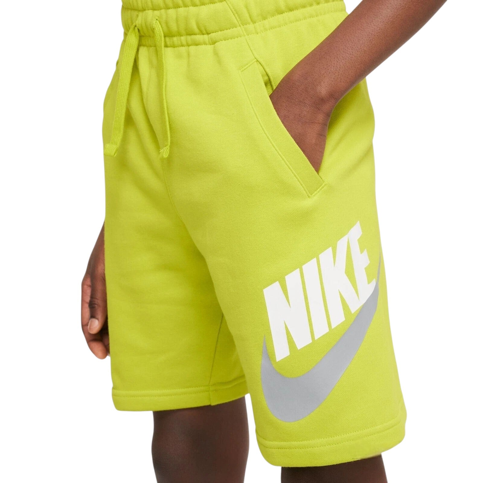 [CK0509-308] YOUTH NIKE SPORTSWEAR CLUB + HBR FLEECE SHORTS