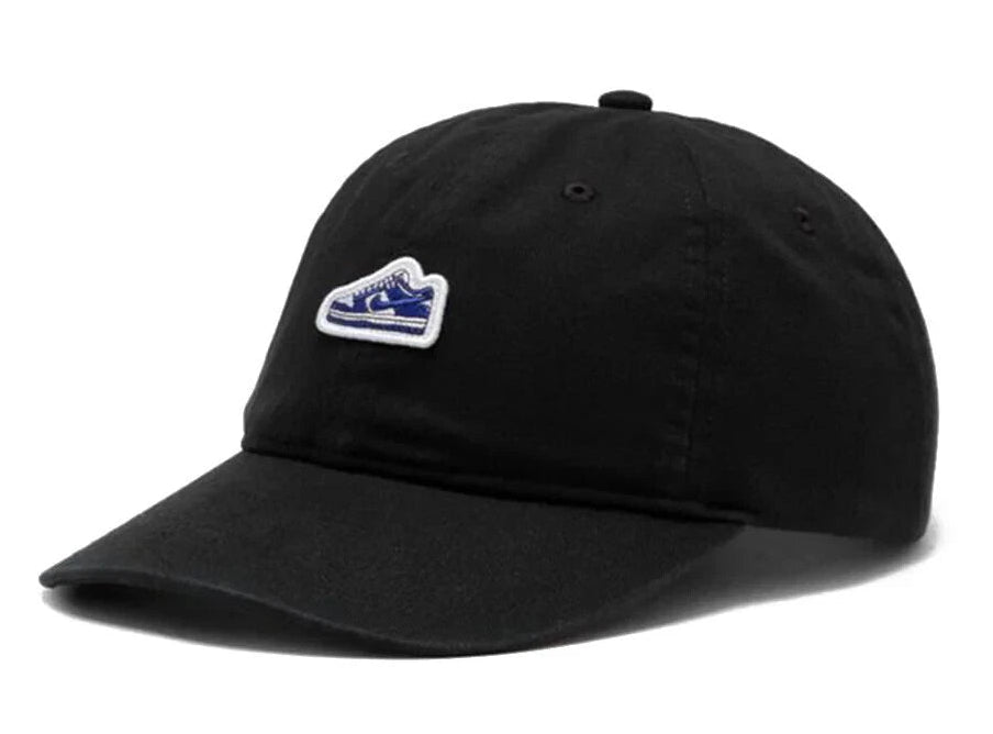 [FN4404-010] MENS NIKE UNSTRUCTURED FLAT BILL DUNK PATCH CAP STRAPBACK