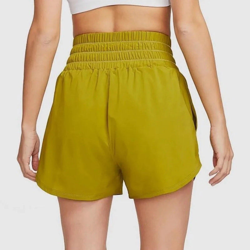[DX6642-390] WOMENS NIKE DRI-FIT ONE ULTRA HIGH-WAISTED 3" BRIEF-LINED SHORTS