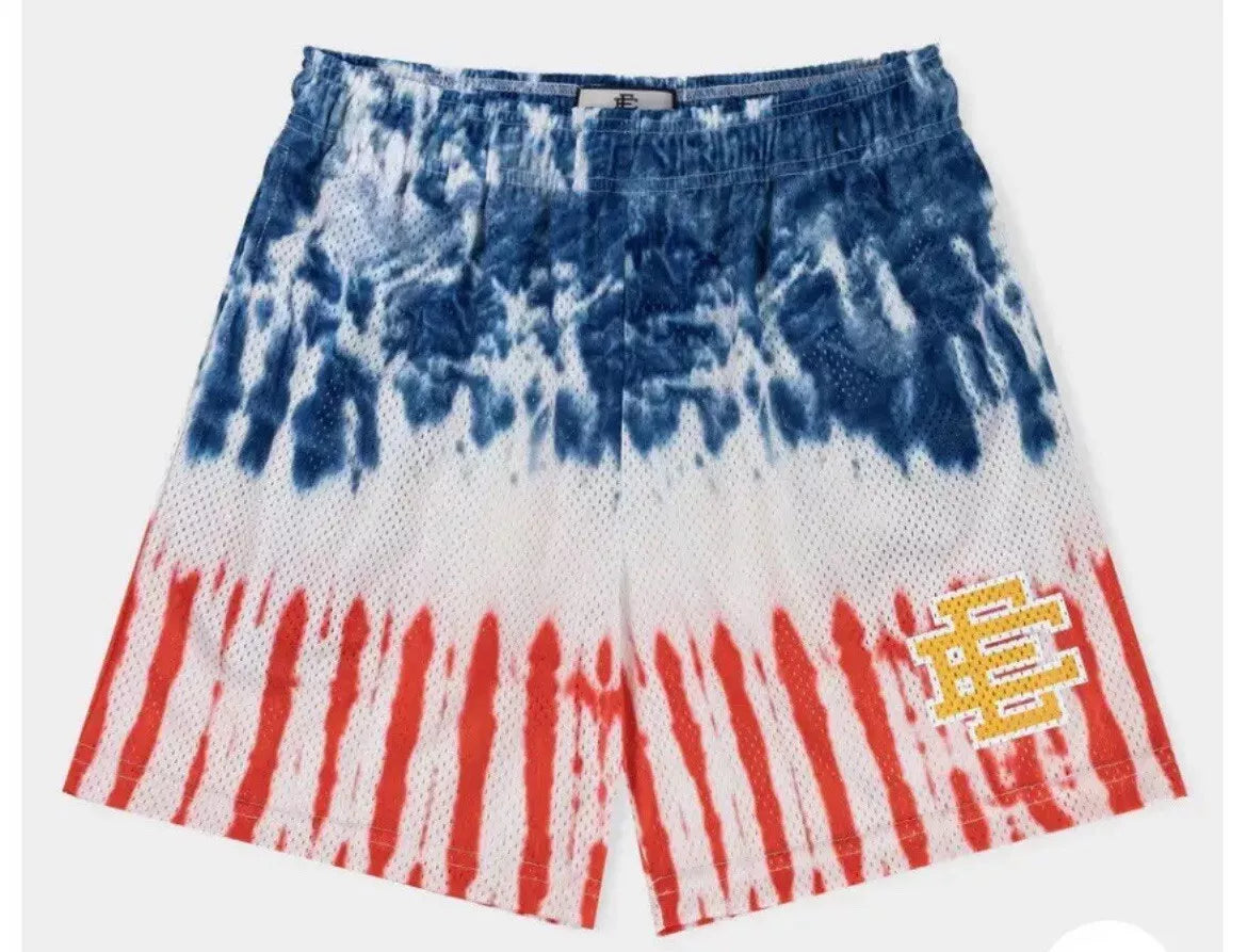 [EE000056] MENS ERIC EMANUEL EE BASIC SHORTS JULY 4TH EXCLUSIVE