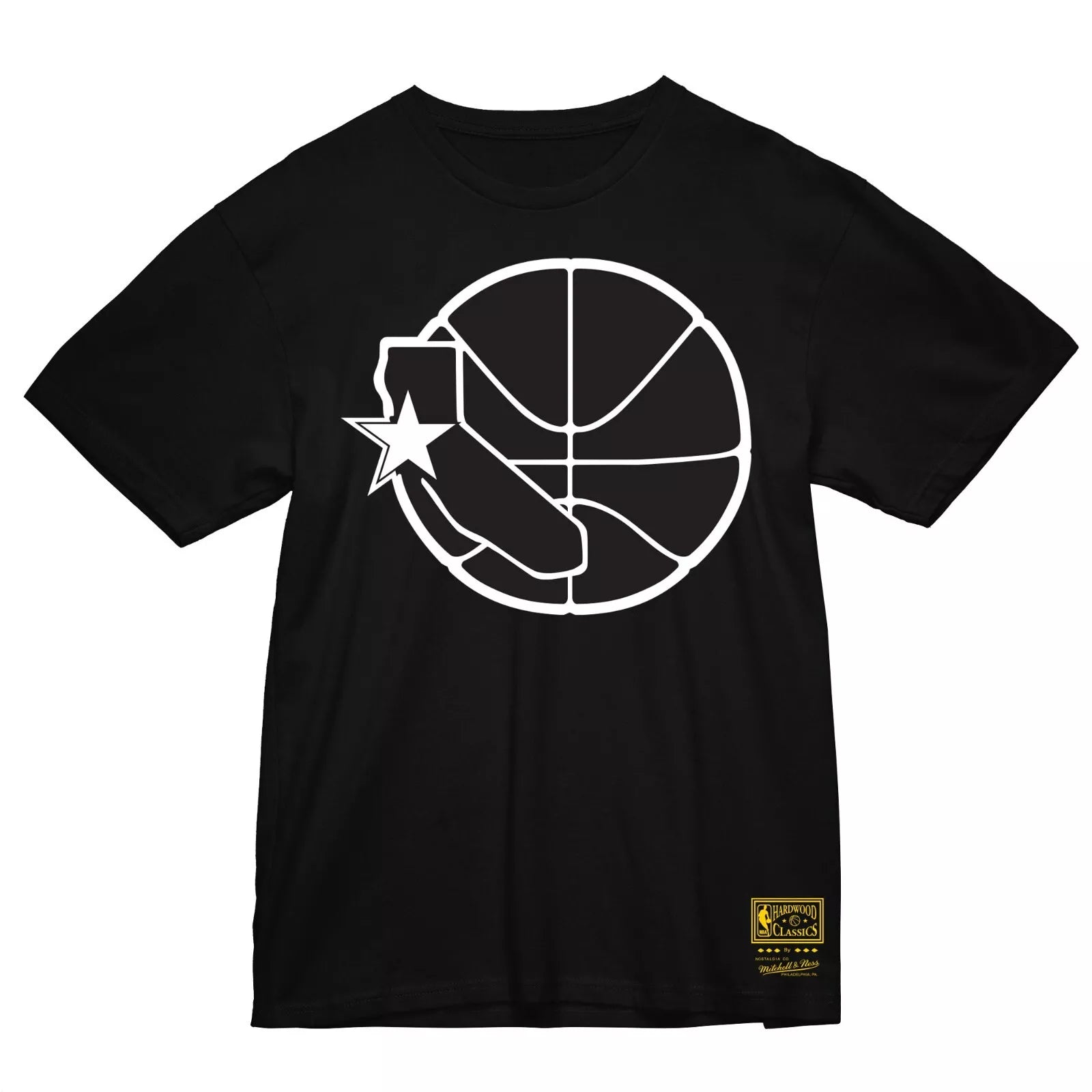 Mens Mitchell & Ness NBA Golden State Warriors Hardwood Classics T-shirt