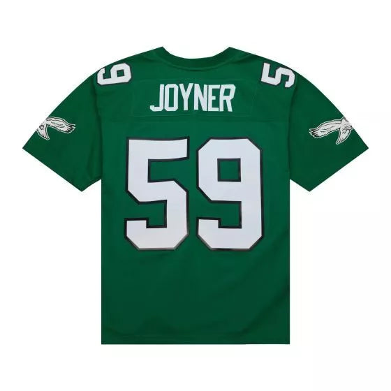 Mens Mitchell & Ness NFL DARK JERSEY EAGLES 1990 SETH JOYNER