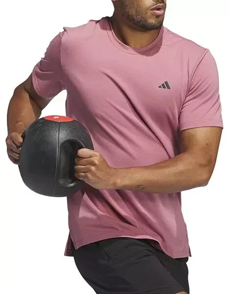 [JE1328] Mens Adidas CRIMSON AXIS SHORT SLEEVE CREW TRAINING TEE SHIRT