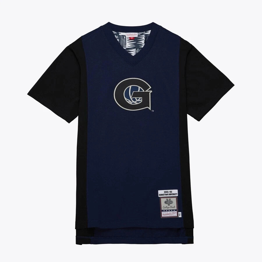 Mens Mitchell & Ness NCAA AUTHENTIC SHOOTING SHIRT GEORGETOWN 1995