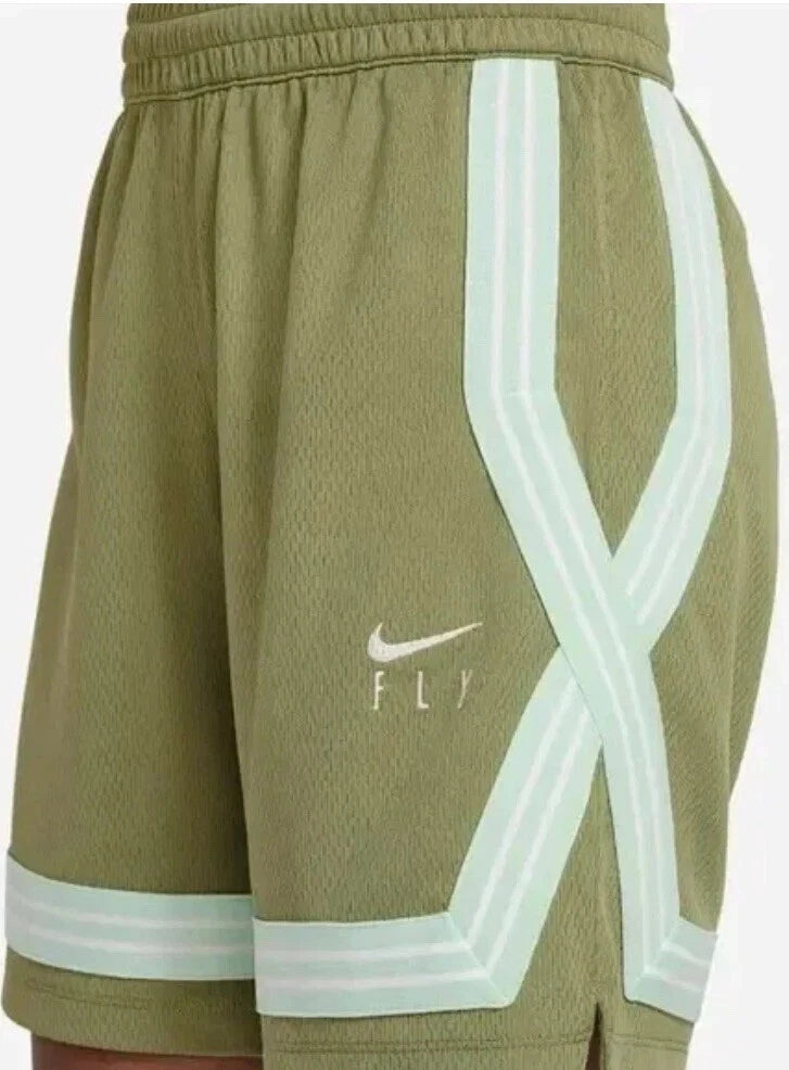 [DA1086-334] YOUTH GIRLS NIKE DRI-FIT FLY CROSSOVER BASKETBALL SHORTS