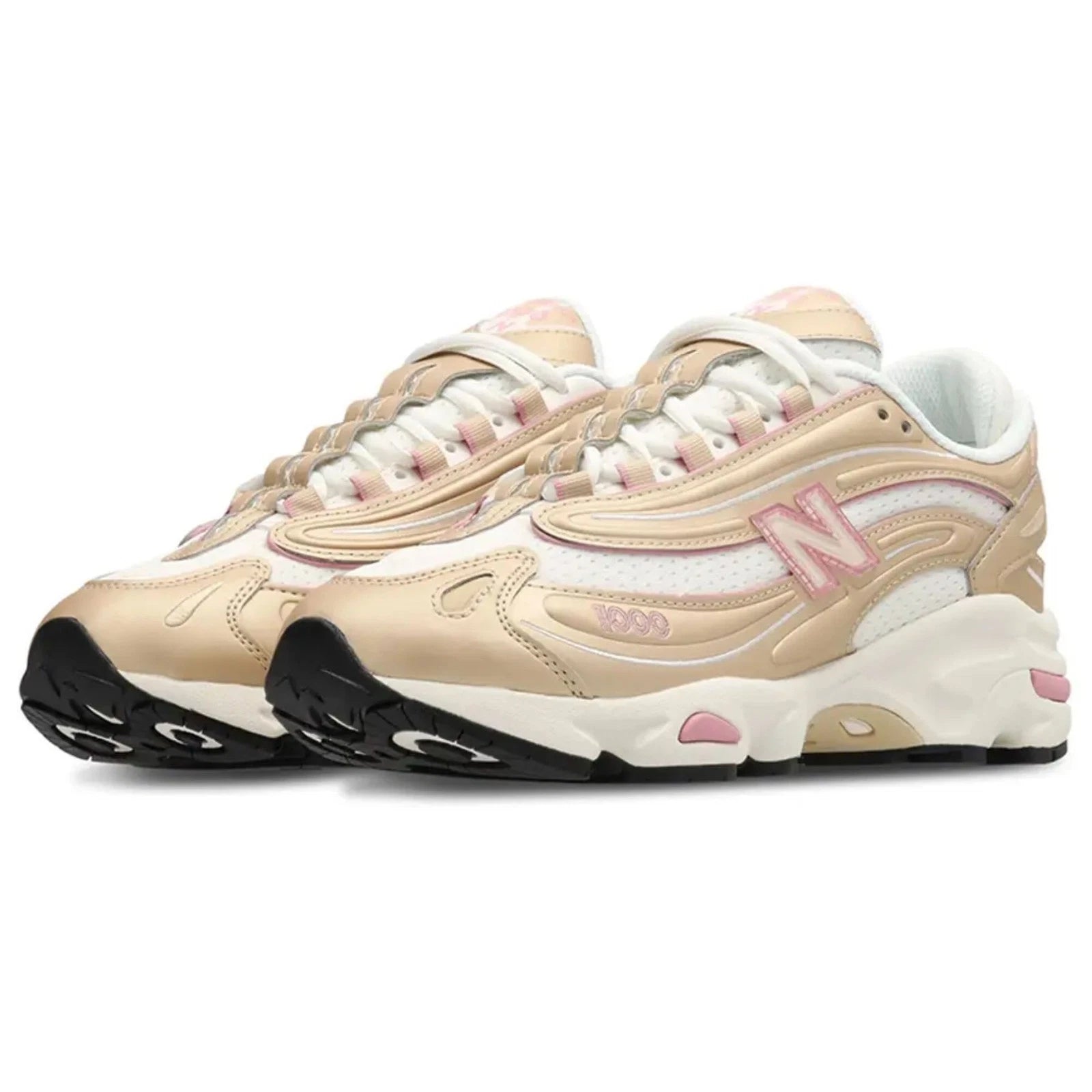 [M1000FLP] MENS NEW BALANCE 1000 'WHITE GOLD PINK'