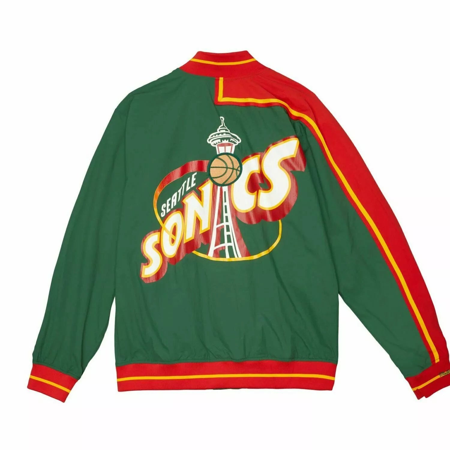 Mens Mitchell & Ness NBA AUTHENTIC NBA JACKET SUPERSONICS 95