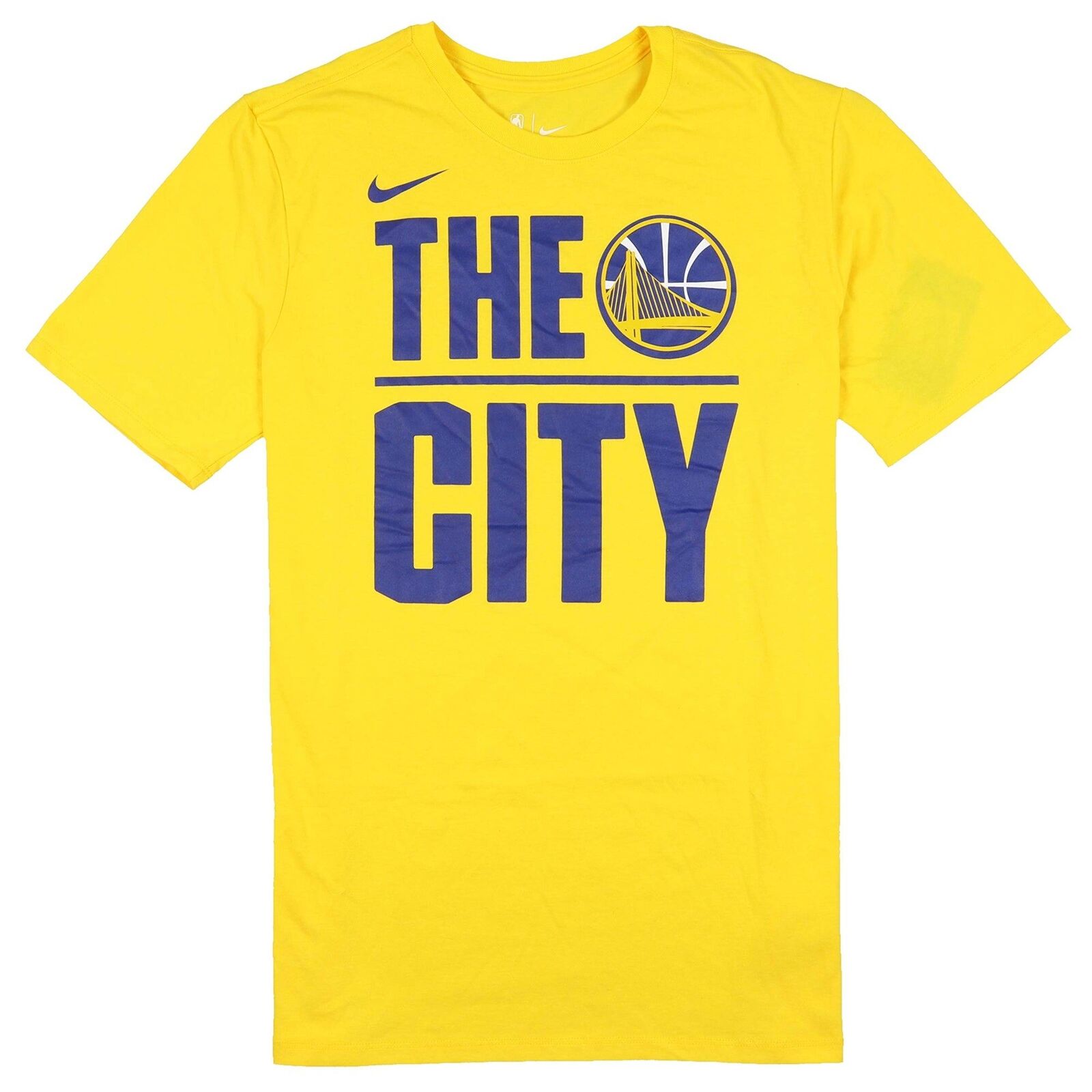 [871098-728] Mens Nike NBA Golden State Warriors The City T-Shirt