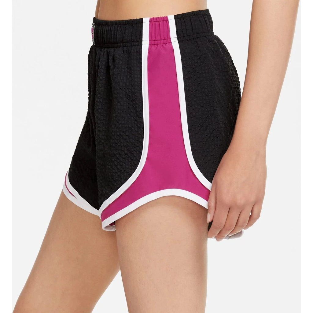 [DM7393-010] WOMENS NIKE ICON CLASH TEXTURED TEMPO RUNNING SHORTS