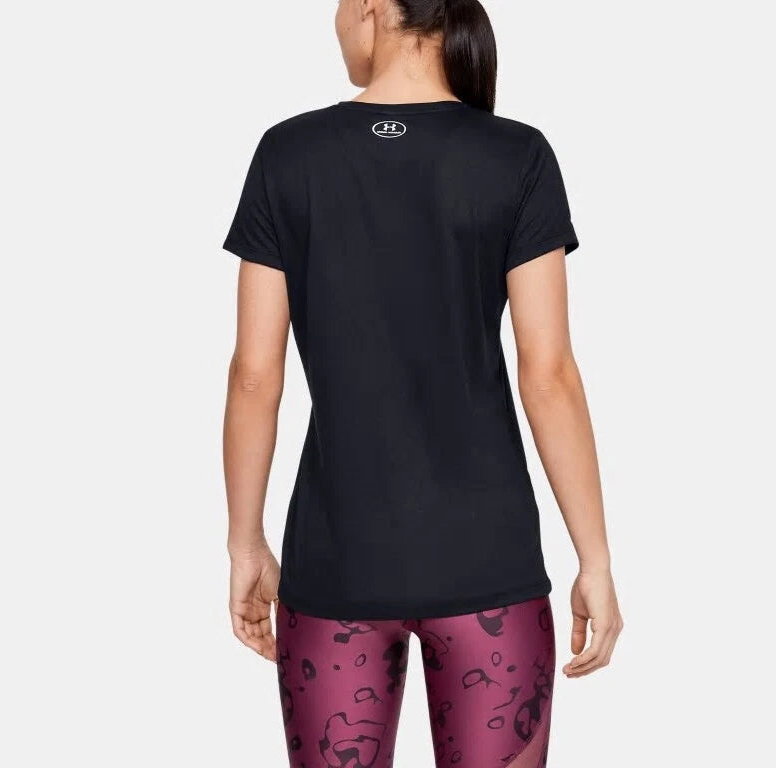[1255839-002] WOMENS UNDER ARMOUR TECH V-NECK SHIRT