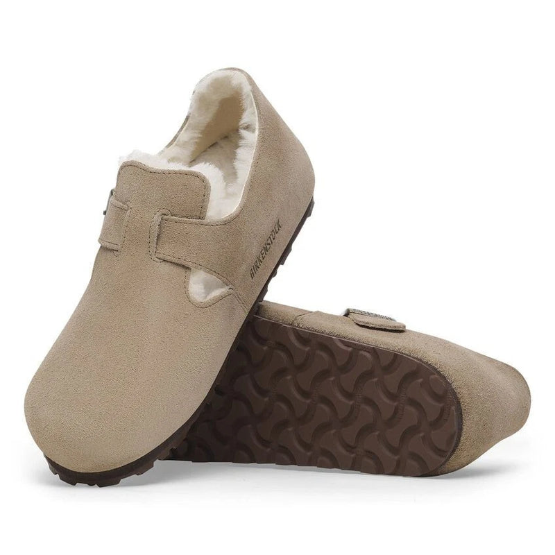 [1028470] UNISEX BIRKENSTOCK LONDON SHEARLING SUEDE LEATHER (NARROW WIDTH)