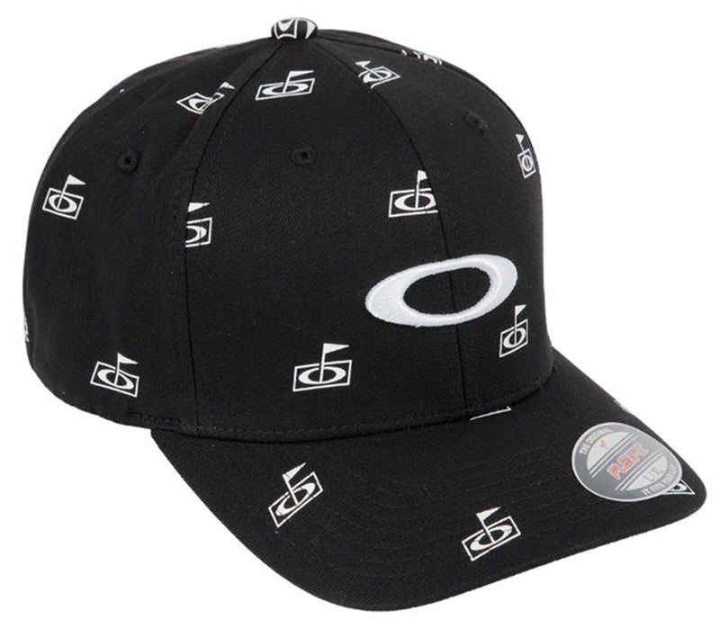 [FOS901211-02E] MENS OAKLEY FLAG PRINT HAT