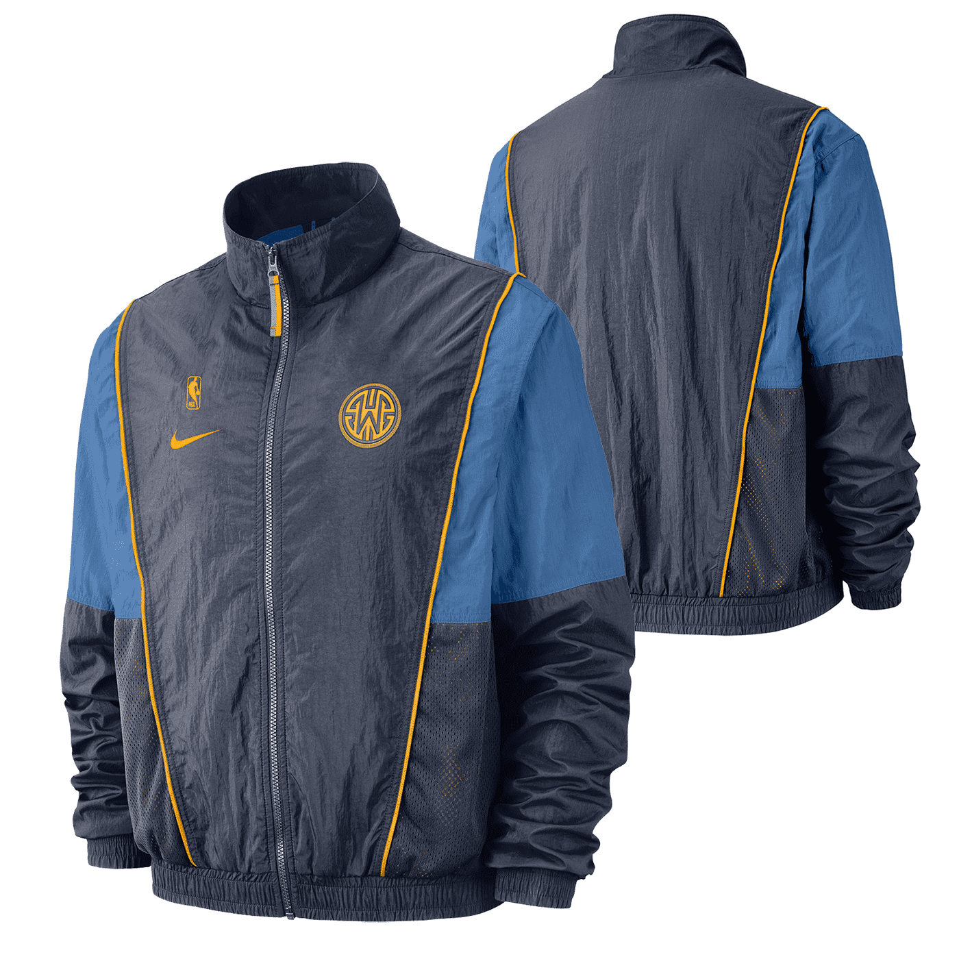 [AV6706-471] Mens Nike NBA Golden State Warriors Courtside City Edition Jacket