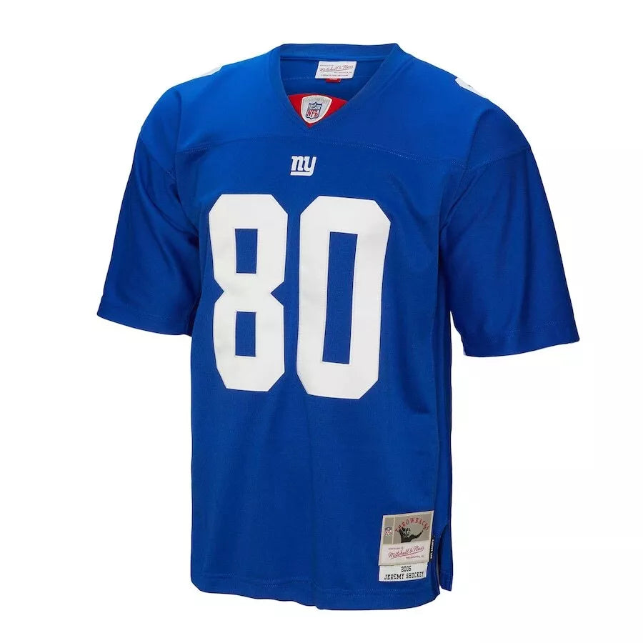 Mens Mitchell & Ness NFL DARK JERSEY GIANTS 2005 JEREMY SHOCKEY