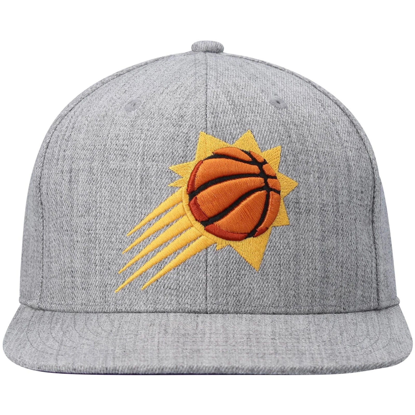 MENS MITCHELL & NESS NBA TEAM HEATHER 2.0 SNAPBACK SUNS