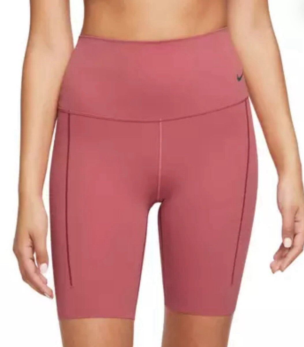[DQ6003-655] WOMENS NIKE ZENVY GENTLE-SUPPORT HIGH-WAISTED 8" BIKER SHORTS