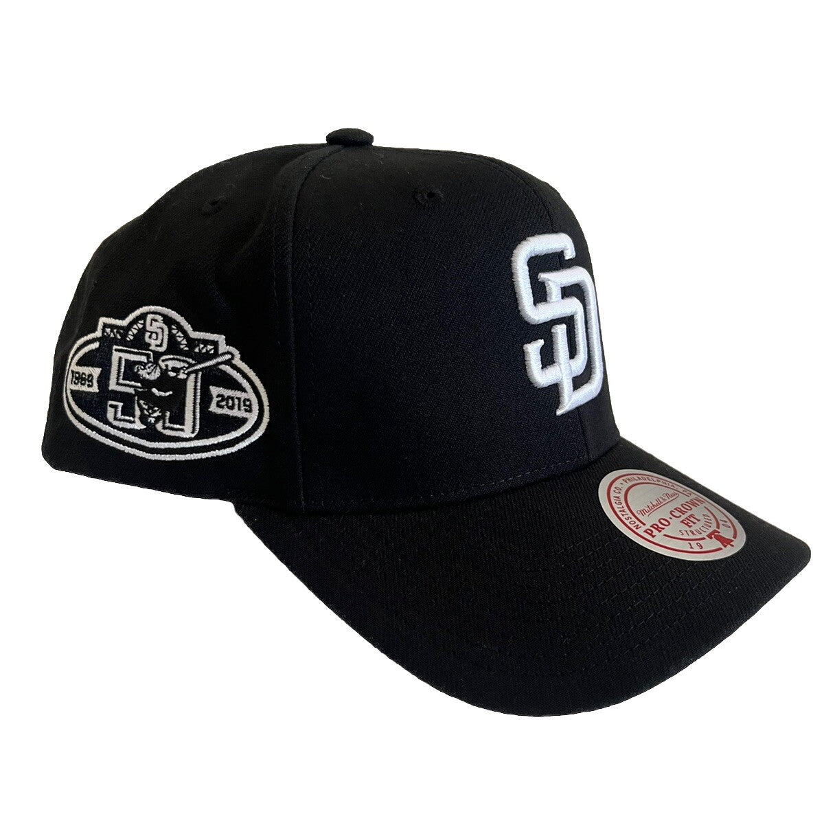 MENS MITCHELL & NESS MLB PANDA PRO SNAPBACK PADRES