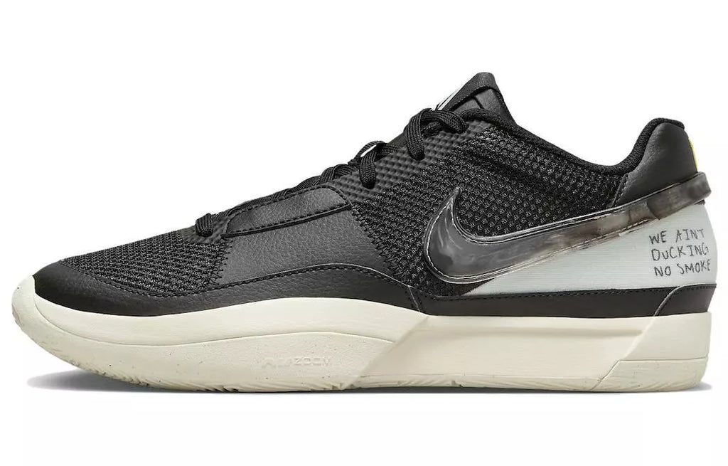 [DR8785-002] MENS NIKE JA 1 "FLY" - BLACK/LIGHT SILVER-COCONUT MILK "We Ain't Ducking No Smoke"