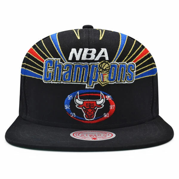 MENS MITCHELL & NESS NBA 1998 CHAMPIONS SNAPBACK HWC BULLS