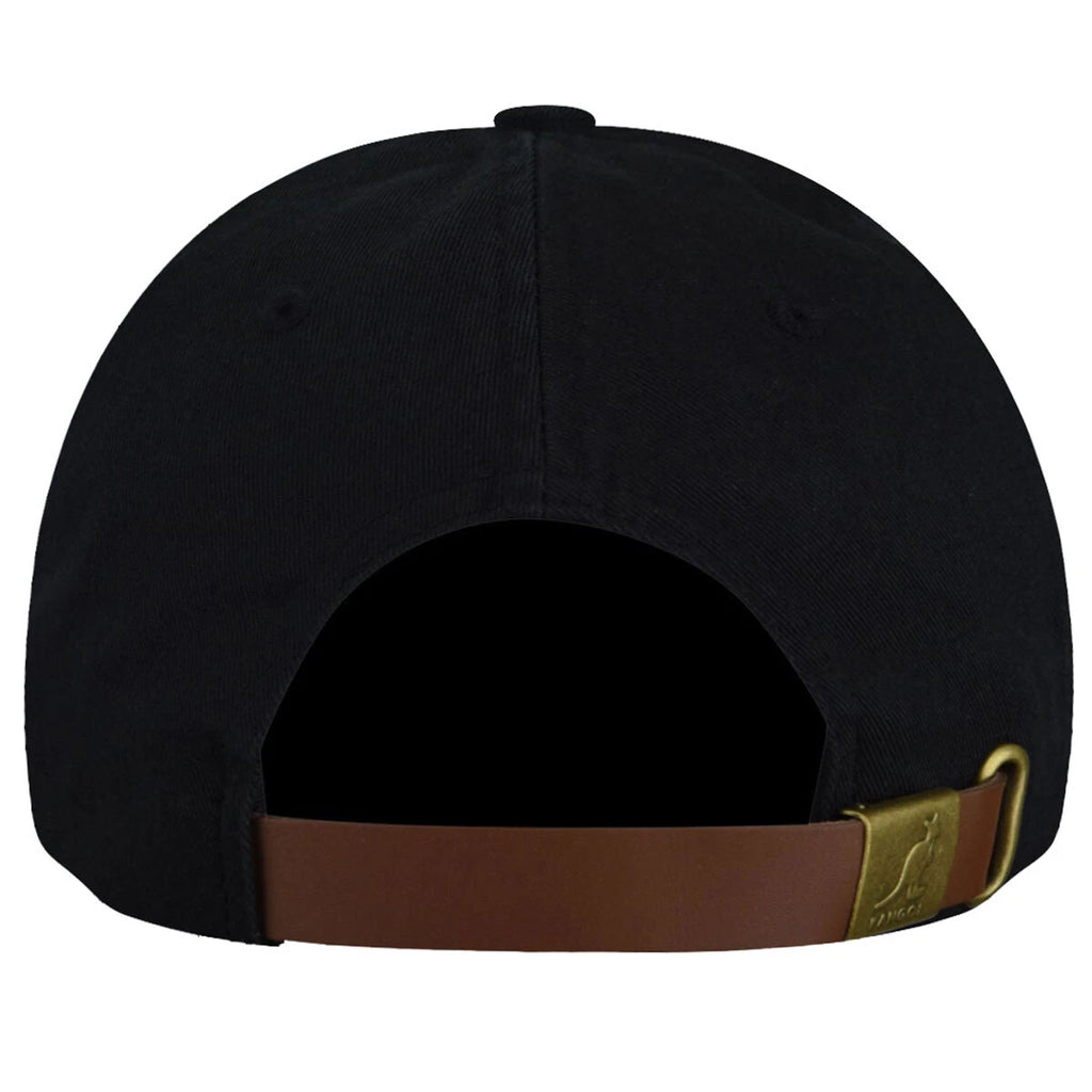[K5165HT-BK001] UNISEX KANGOL WASHED BASEBALL CAP