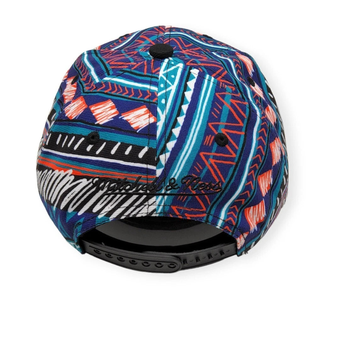 MENS MITCHELL & NESS NBA GAME DAY PATTERN DEADSTOCK HWC HORNETS