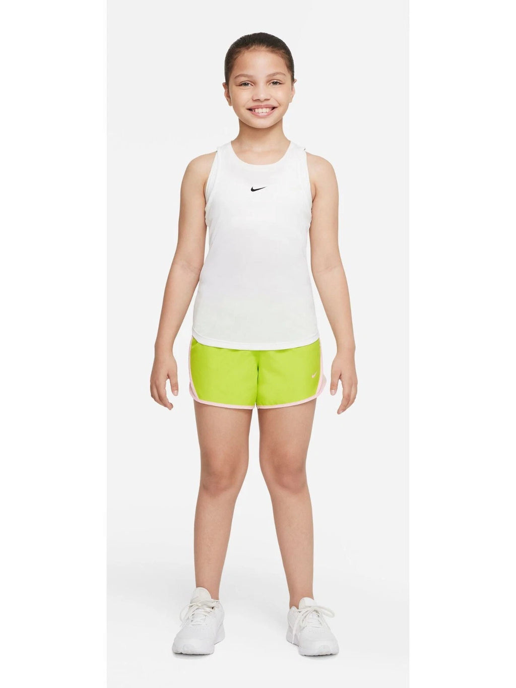 [848196-321] YOUTH GIRLS NIKE DRI-FIT TEMPO RUNNING SHORTS