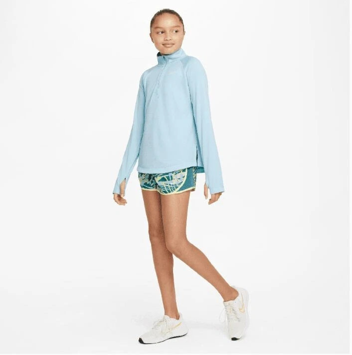 [DX4983-821] YOUTH GIRLS NIKE DRI-FIT TEMPO RUNNING SHORTS