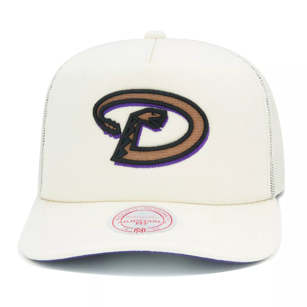 MENS MITCHELL & NESS MLB EVERGREEN TRUCKER COOP DIAMONDBACKS