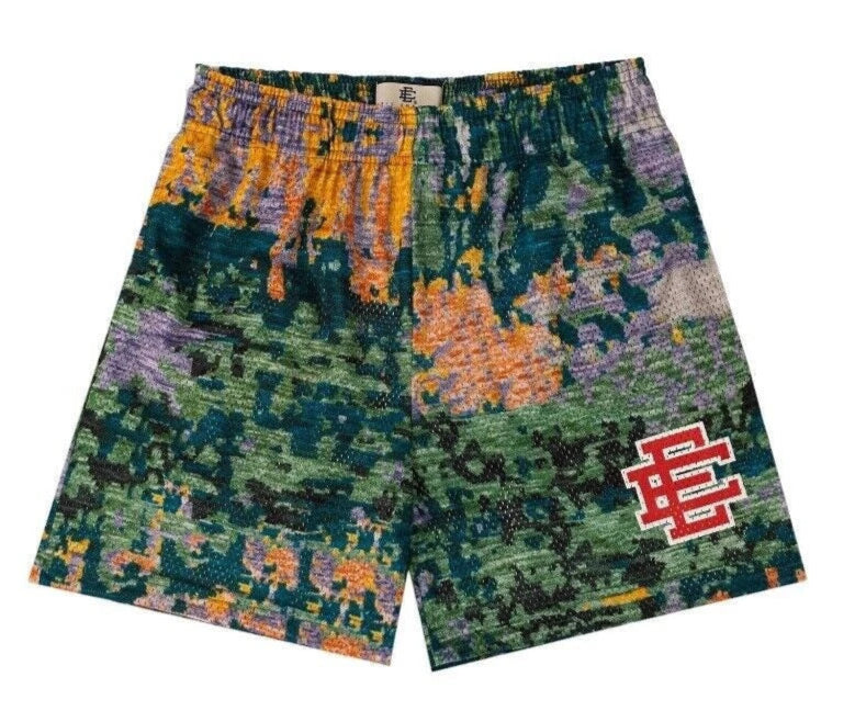 [SHRG7MSH-GRNBUR] MENS ERIC EMANUEL EE BASIC SHORT FW23
