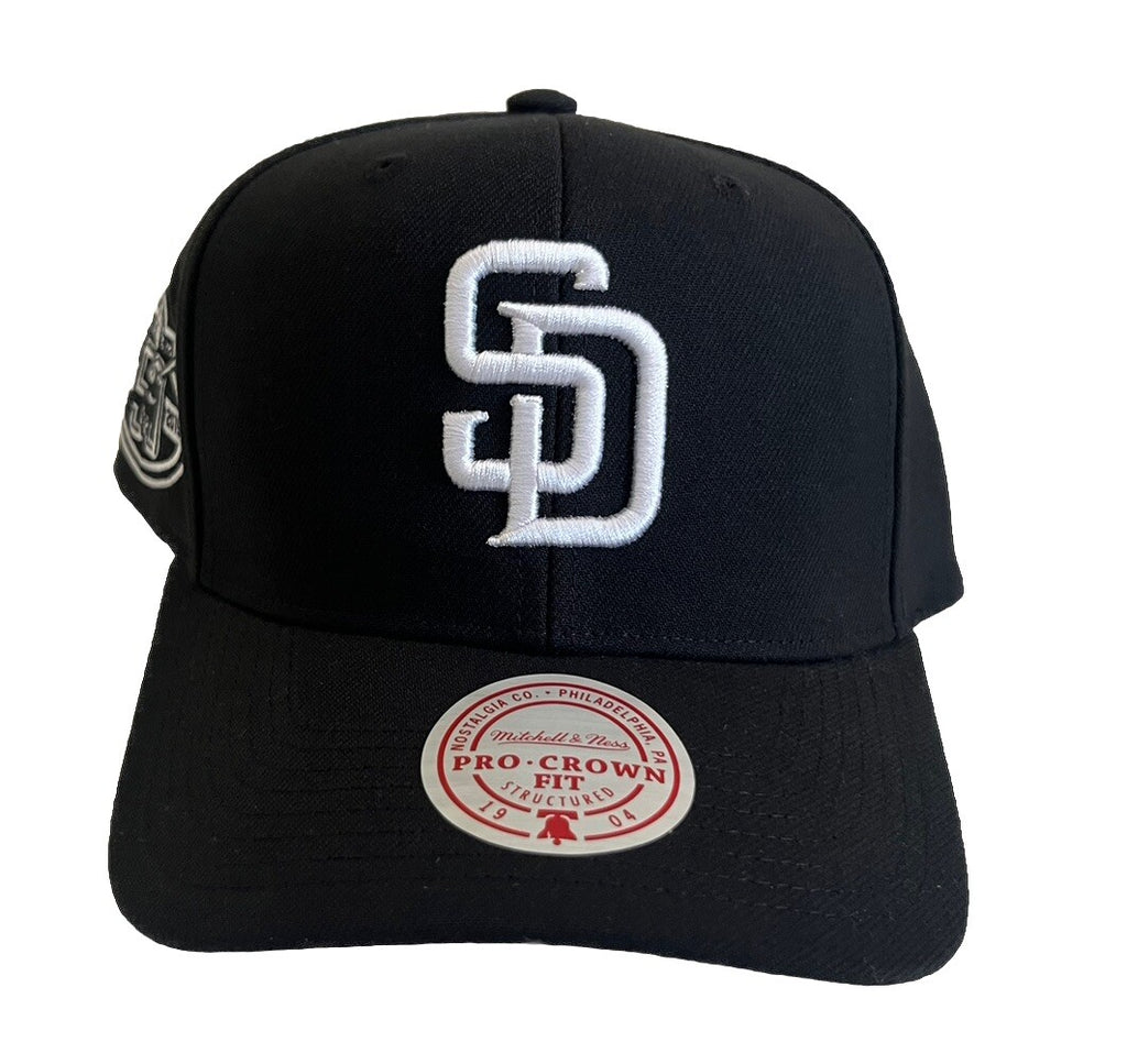 MENS MITCHELL & NESS MLB PANDA PRO SNAPBACK PADRES