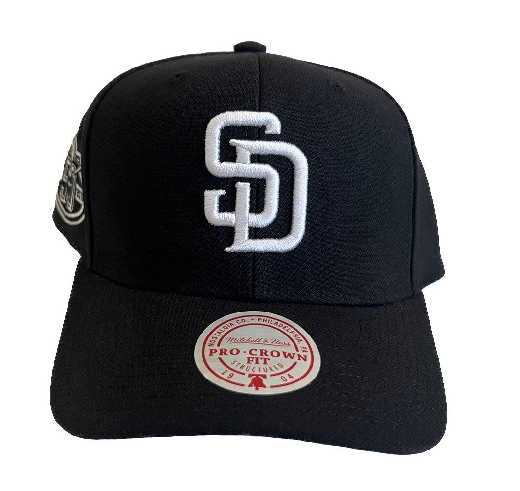 MENS MITCHELL & NESS MLB PANDA PRO SNAPBACK PADRES