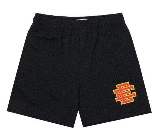 [SHCORMSH-BLKRED] YOUTH ERIC EMANUEL EE SHORT SS23