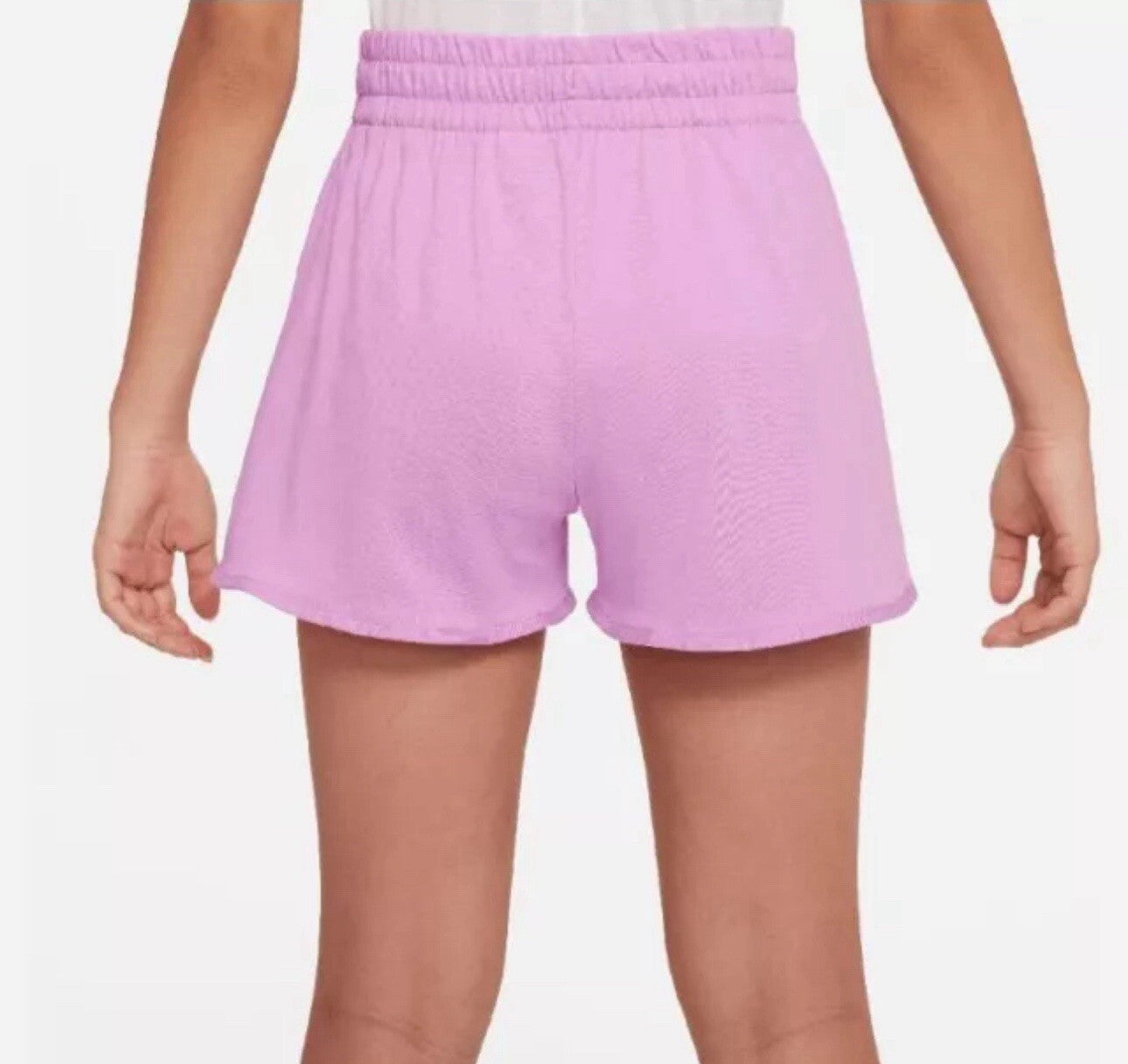 [DX4965-532] YOUTH GIRLS NIKE DRI-FIT BREEZY 5" HIGH-WAISTED TRAINING SHORTS