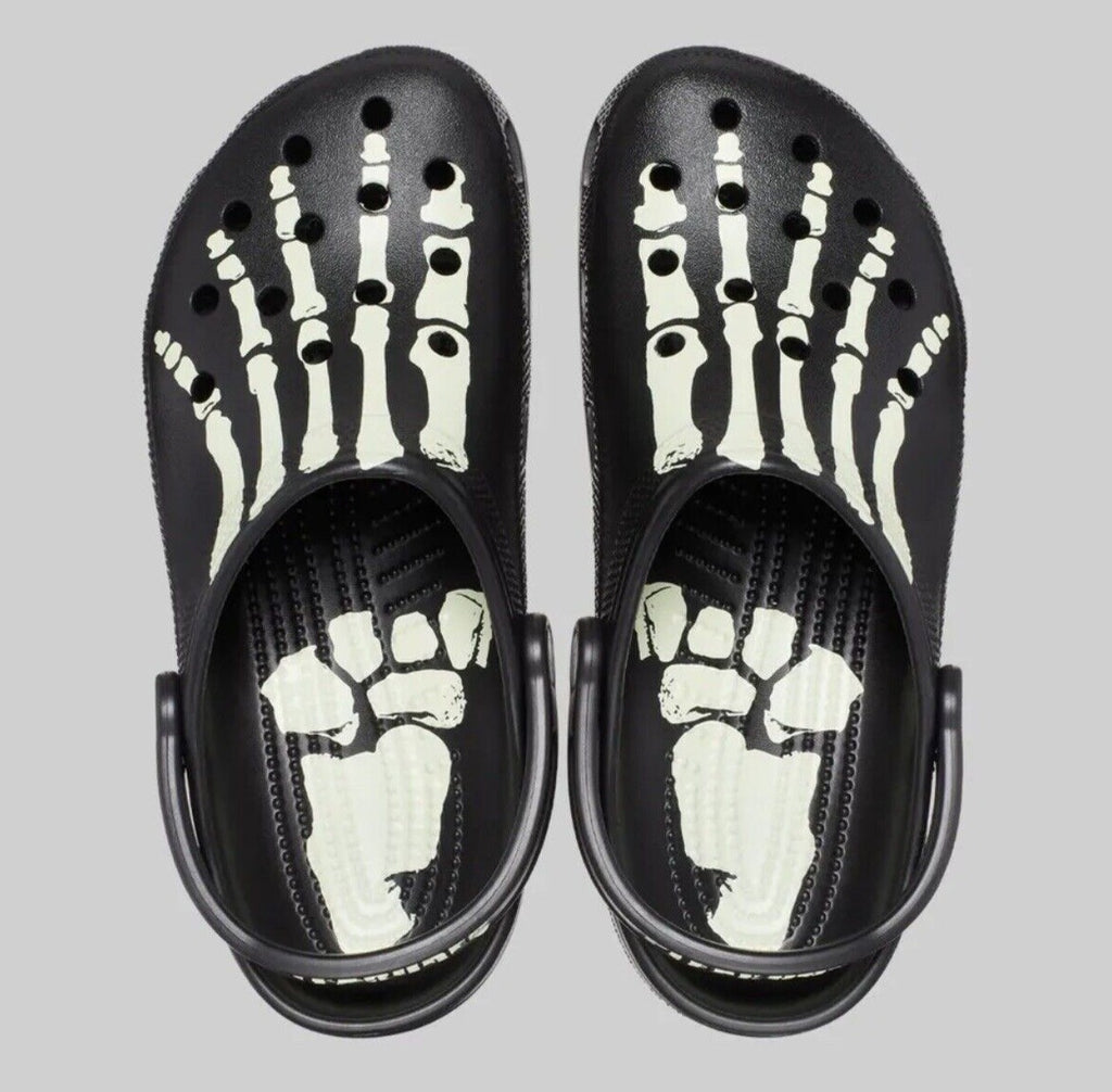 [208267-001] Mens On CLASSIC CLOG 'PLEASURES SKELETON BLACK GLOW'