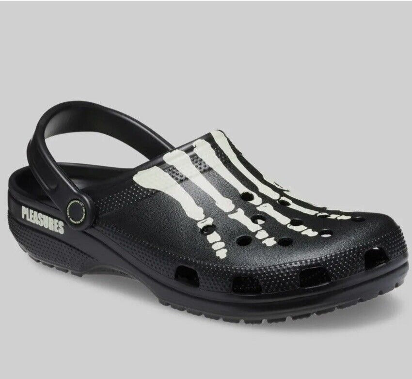 [208267-001] Mens On CLASSIC CLOG 'PLEASURES SKELETON BLACK GLOW'